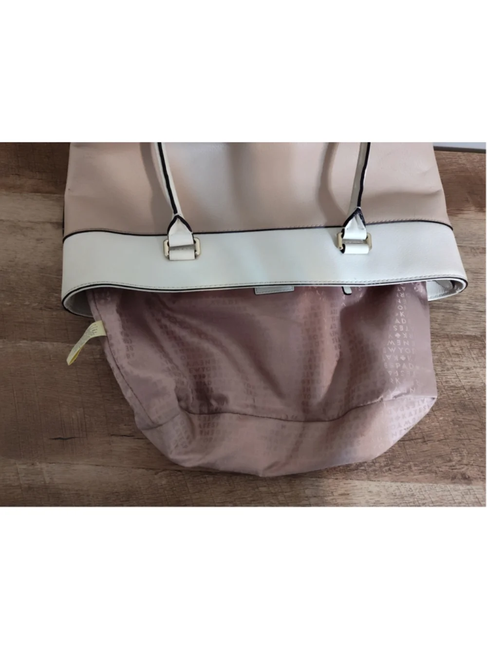 Women's Kate Spade Tote Bag One Size Beige White